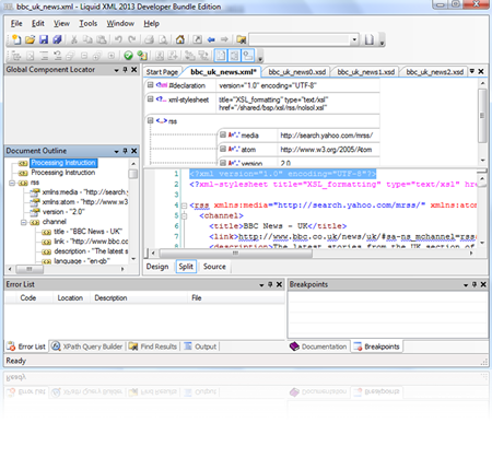 XML Navigation Aids